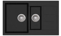 Granite Sink 1 & 1/2 Bowl Black