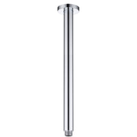 Roul 400mm Chrome Ceiling Shower Arm Round