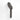 Roul Gun Metal Handheld Shower Piece Round