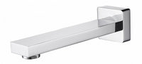 Zevio Bath Spout Square Chrome