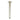 Zevio 300mm Brushed Nickel Ceiling Shower Arm Square