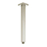 Zevio 300mm Brushed Nickel Ceiling Shower Arm Square