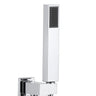 Taran Chrome Handheld Shower Set Square