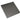 Zevio 250mm Gun Metal Shower Head Stainless Steel Square