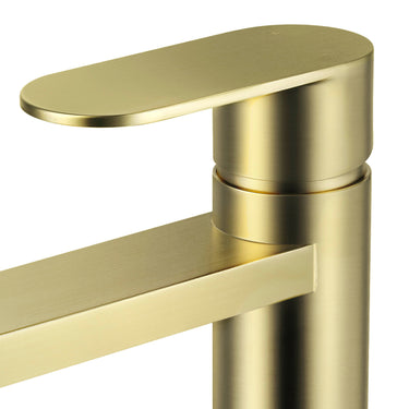Vetto Basin Mixer Brushed Gold