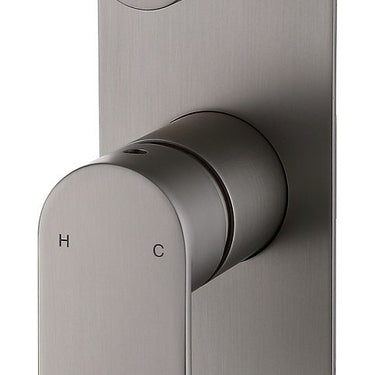 Vetto Diverter Shower Mixer Brushed Nickel