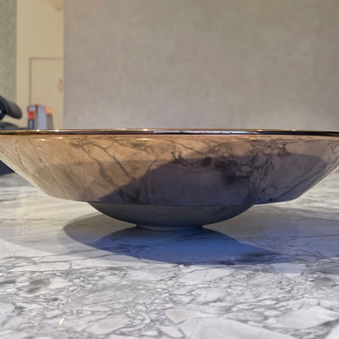 Semi Insert 410x410x110 Metallic Rose Gold Basin