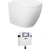 Voghera Toilet Package - WF Pan, R&T Alpha Cistern (Button Sold Separately) - Standard Seat