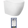 Voghera Wall Hung Pan and Geberit Cistern only (Push Plate Sold Separately) - Standard Seat / Geberit Cistern