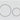 Sigma20 Dual Flush Button Round Matte White With Gloss White Trim