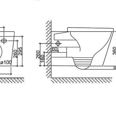 Alzano WH Rimless Pan STD Seat