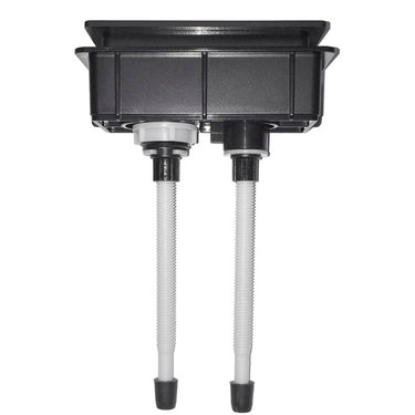 Square Toilet Button Matte Black
