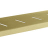 Vetto Brushed Gold Metal Shelf