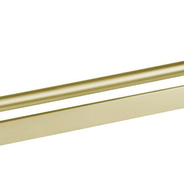 Vetto 600mm Brushed Gold Double Towel Rail