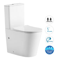 Radiant Toilet Suite Slim Seat - Slim Seat / R&T Flush System