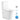Radiant Toilet Suite Slim Seat Matt White - Slim Seat / Geberit Flush System