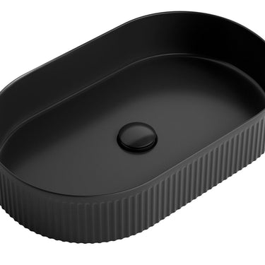 Matte Black - Kensington Oval 560x350x120 Basin