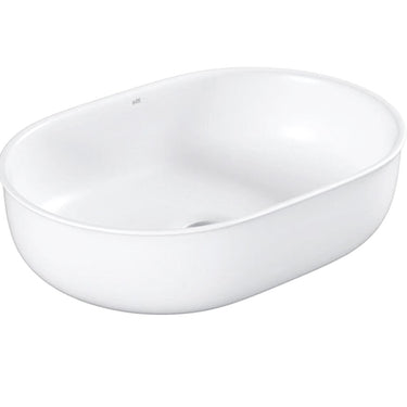 Matte White - Bronte Oval 500x350x130 Basin