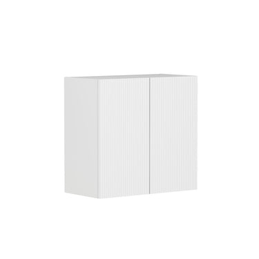 Bondi Fluted Laundry 630 White Wall Cabinet