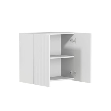 Bondi Fluted Laundry 630 White Wall Cabinet