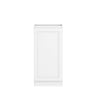 Hampton Laundry 415 White Base Cabinet with Internal Drawer