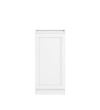 Hampton Laundry 415 White Base Cabinet with Internal Drawer