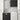 Wall and Base Cabinets Kit 650 Marlo Fluted Black with Natural Carrara Marble Top