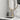 Wall and Base Cabinets Kit 650 Marlo Fluted Black with Natural Carrara Marble Top