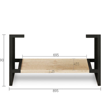Leg Byron 900X450 Natural Oak