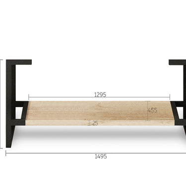 Leg Byron 1500X450 Natural Oak
