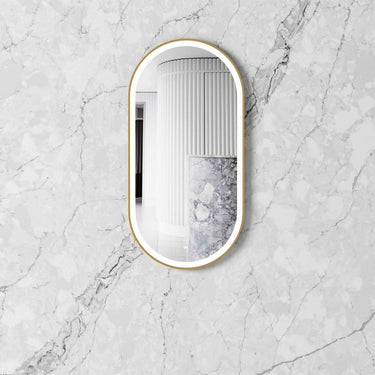 900(H)x450(W) Brushed Gold