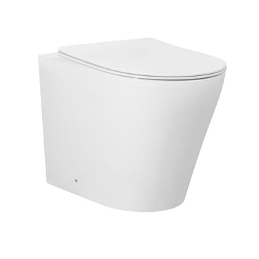 Alzano WF Hurricane Pan Slim Seat / Matte White