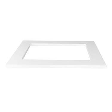 Mini Laundry 650mm Hampshire Matte Black with Matte White Top