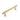 140mm Brushed Brass