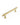 140mm Brushed Brass