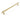 233mm Brushed Brass