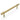 168mm Brushed Brass