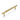 165mm Brushed Brass