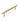 165mm Brushed Brass