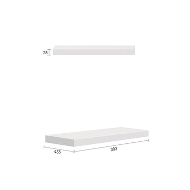 Boston 397X450x25 Matte White Leg Panel
