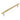 235mm Brushed Brass