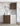 Wall and Base Cabinets Kit 650 Havana Fluted Sable Walnut with Pure White Top