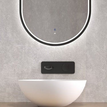 London Solid Surface 400x400x150 Matte White Basin NF