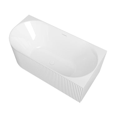 Attica Havana Fluted Right Corner Bath