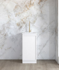 Mini Laundry 430mm Hampshire White with Pure White Top