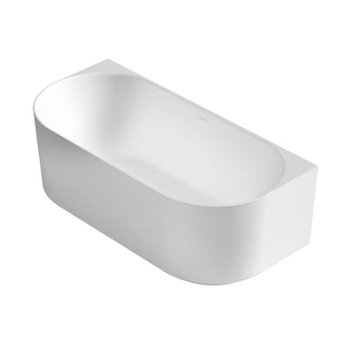 Attica Celine 1700 Matte White BTW Multi-fit Bath with Overflow