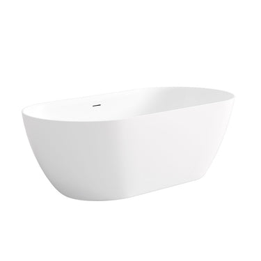 Attica Manolo 1400 Gloss White Bath with Overflow