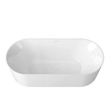 Attica Celine 1700 Gloss White Bath with Overflow