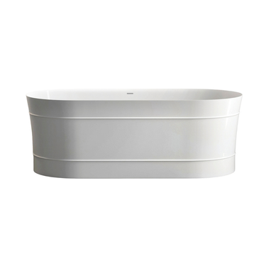 Attica Bondi 1700 Gloss White Bath with Overflow