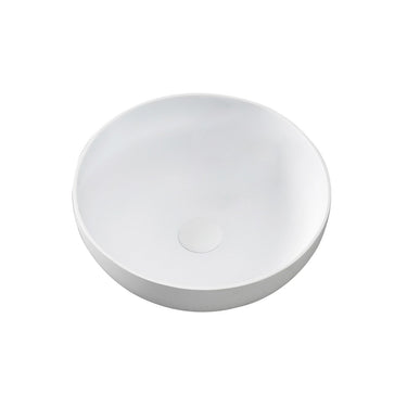 London Solid Surface 390x390x145 Matte White Basin NF